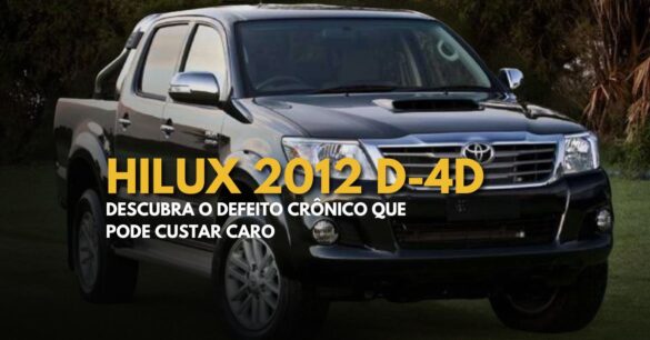 Hilux 2012 Diesel D-4D Defeito crônico