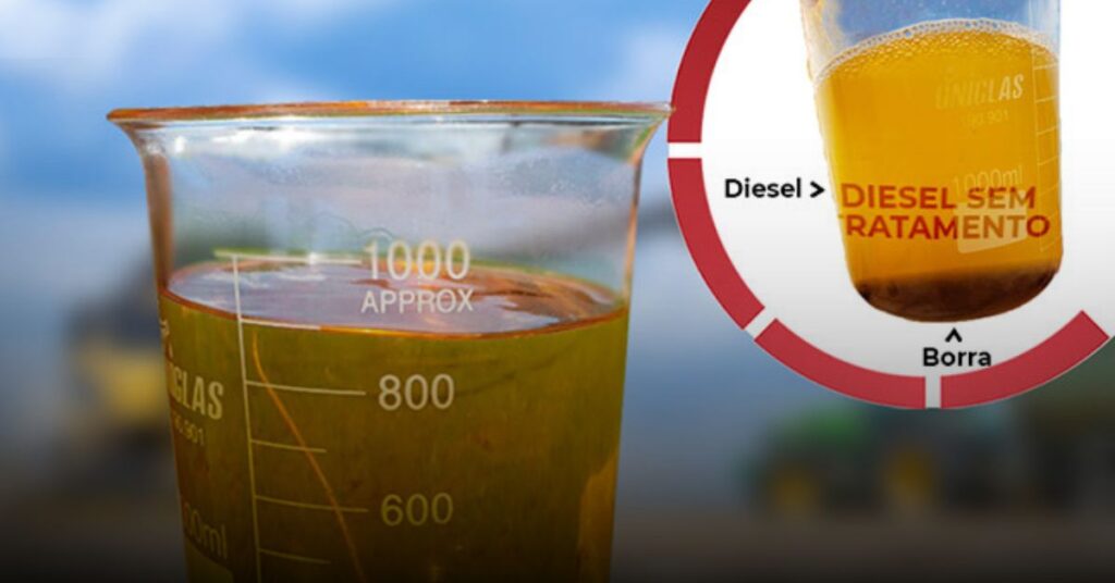 Borra no tanque Hilux SW4 2.8 Turbo diesel