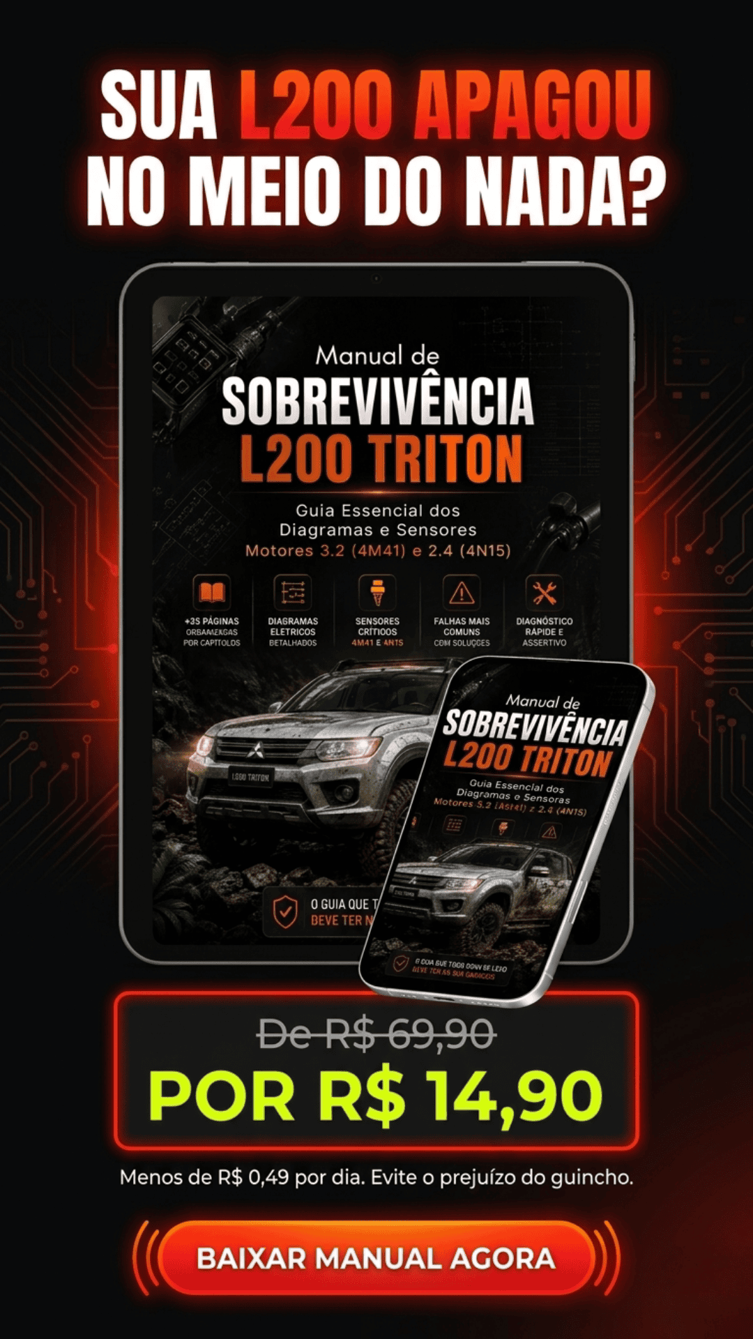 Guia Digital L200 Triton — Manual de Sobrevivência Mecânica Off Road