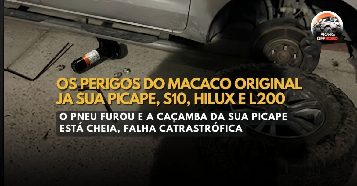 Os perigos do Macaco Original da sua picape