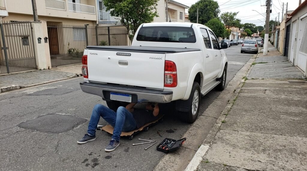 Estepe da hilux roubado como evitar Trava antifurto estepe mecanica Off Road