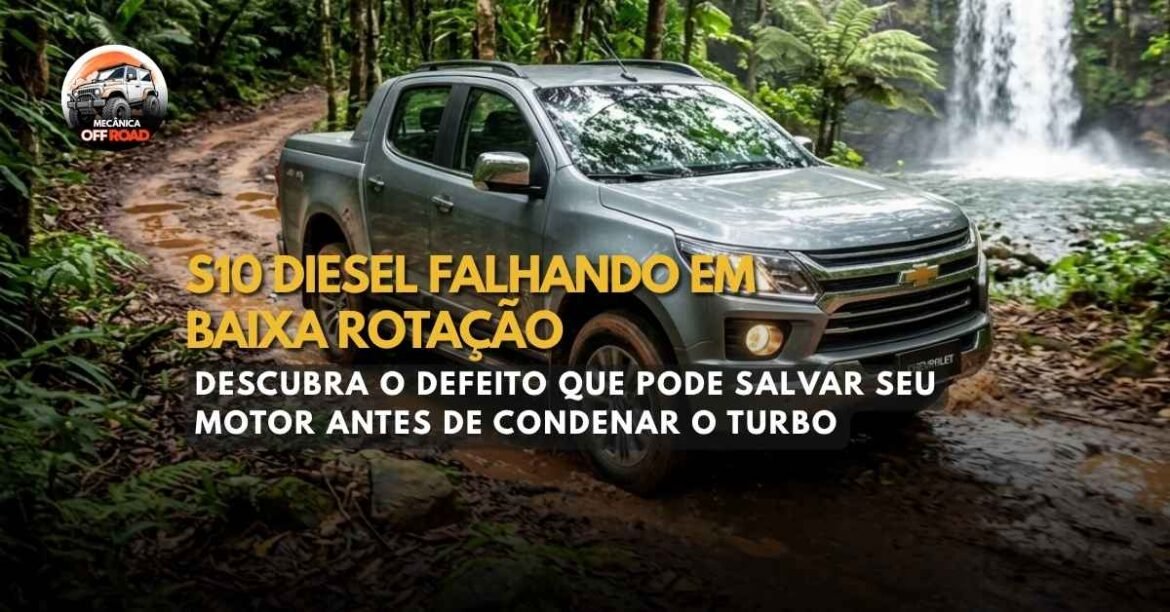 S10 Diesel Falhando em Baixa Rotação